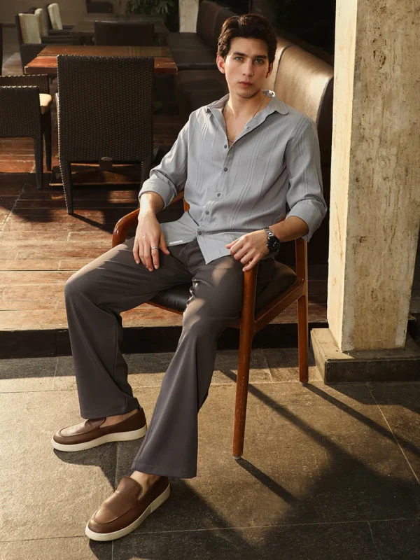 FORMAL GREY SHIRT