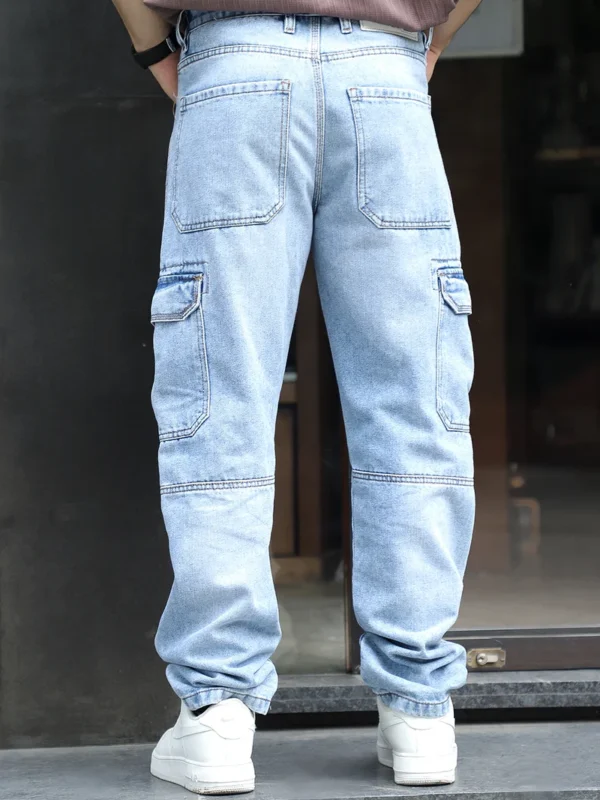 DENIM BAGGY FIT JEANS